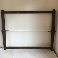 Antique Large Two Person Planking Bow Saw picture