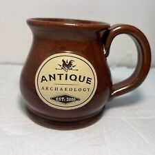 Antique Archaeology Stoneware Mug, Sunset Hall, USA. American Pickers picture