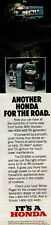 1982 Vintage Print Ad It's a Honda Another For The Road 4000-watt RV generator picture