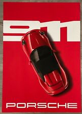 2023 Porsche 911 Speedster 60th Anniversary Showroom Advertising Poster - RARE picture