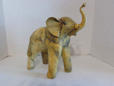 Vintage Elephant Figurine Trunk Up 10
