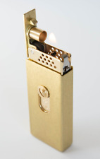 CLASSIC RETRO AUTOMATIC LIGHTER Trench Brass Fuel Saving Lighter O Ring USA picture