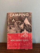 Vintage 1963 Boy Scouts Merit Badge Series Book on Camping picture