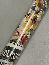 Vtg Victorian Gift Wrapping Paper Gardener’s Seed Packets Designs, 2 Sheets NOS picture