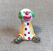 Vintage Enesco 1976 Whimsical No Arms Happy Circus Clown Figurine Kitsch picture