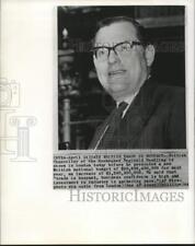 1964 Press Photo British Chancellor of Exchequer Reginald Maulding in London picture