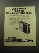 1969 JVC 9400 Radio Ad - JVC's 9400 has it all. It's an open-shut case picture