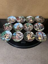 Set Of 11 Danbury Mint Hummel  Limited Edition 8 Inch Plates. picture
