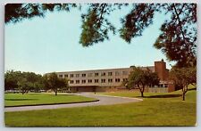 Traverse City Michigan~Osteopathic Hospital From Lawn~Vintage Postcard picture