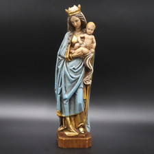 Timeless Beauty Vintage Mary with Jesus Statue - A Cherished Religious Treasure picture