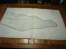 Vintage WW II Era Nautical Chart Map: MAJURO ATOLL ANCHORAGE--RESTRICTED-- picture