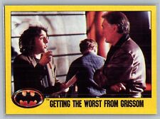 1989 Topps Batman Movie #239 - Getting the Worst From Grissom picture