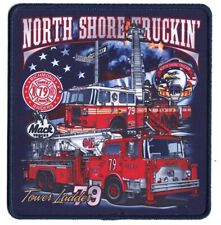 New York City TL-79 North Shore Truckin' Apparatus Fire Patch NEW picture