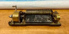 Antique Swiss Cylinder Wind Up Music Box  Parts 1880's 46 Tooth Comb picture