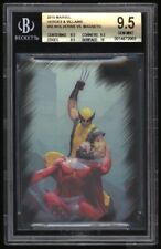 2010 Marvel Heroes Villains Wolverine vs Magneto Battle BGS 9.5 Gem Mint POP 4 picture