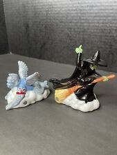 Wizard of Oz  Magnetic Salt & Pepper Shakers Wicked Witch & Winged Monkey Unused picture