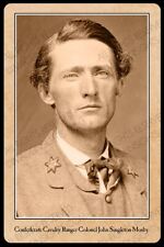 CIVIL WAR VINTAGE PHOTOGRAPH REPRINT Confederate John Singleton Mosby CARD CDV picture