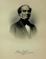 1888 Engraving Richard Saltonstall Rogers Essex Salem Ma. Genealogy History picture