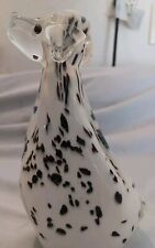 Fifth Avenue Dalmatian Dog Handmade Art Glass Figurine Dalmatians Box ADORABLE picture