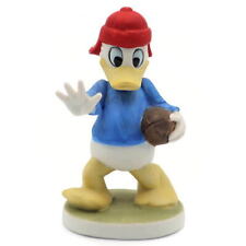 Vintage Donald Duck Bisque Rugby Figurine 1970s/1980s Early Era 10cm Tall Good picture