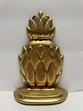 Pineapple Brass Bookend?? VTG 6