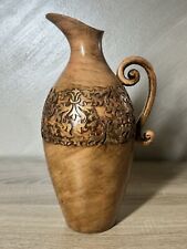 Wood Inlay Carved Jug picture
