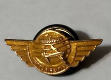 VTG United Air Lines Airlines 100,000 Miles Award Lapel Pin 1/10 10K GF Morgan's picture