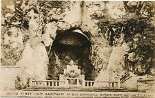 PORTLAND OR - Sanctuary Of Our Sorrowful Mother Grotto First Unit Real Photo PC picture