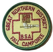 Great Northern District Patch Fall Camporee 1970 BSA Boy Scouts Of America Badge picture