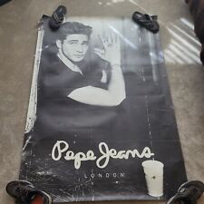 Giant BusStop Poster 1993 JASON PRIESTLEY PEPE JEANS  1990s 90210 & Bugle Boy Ad picture