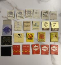 23 Vintage Lot Mixed Various State Matches Matchbook Full Unstruck picture