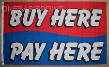 3'x5' Buy Here Pay Here Flag Advertising Banner Sign Outdoor Indoor Business 3x5 picture