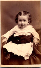 Antique c1860s CDV Photograph  Girl Utica New York by Gardner picture