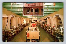 Scottsdale AZ-Arizona, the Wagon Train, Western Gift Shop, Vintage Postcard picture