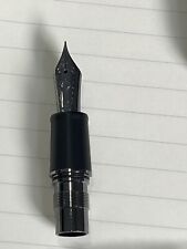 Sailor 1911 Black Luster Fountain Pen 21K Fine With Imperial Black Section *New* picture