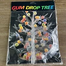 Tabletop Gumdrop Tree Christmas Holiday Gingerbread Decor Plastic Candy  picture