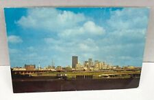 Sky Line Big D Dallas Texas Vintage Postcard Posted 1960s Aerial View picture