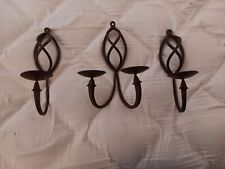  Wrought Iron Candle Holder, Set Of 3  picture