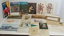 Lot Of 17 Vintage Postcards Collection Assorted Collector Estate picture