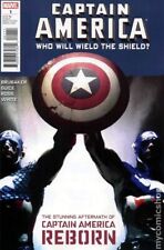 Captain America Who Will Wield the Shield? 1A Parel VF 2010 Stock Image picture