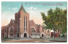 San Jose California c1910 St. Paul's Methodist Episcopal Church South picture