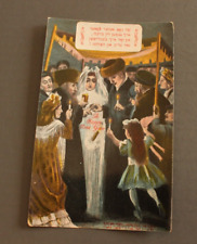 Judaica  Jewish New Year A Happy Wedding   Williamsburg Art Co. picture