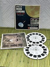 1969 View Master Apollo Moon Landing Reels 1 & 3 ONLY Envelope Booklet picture