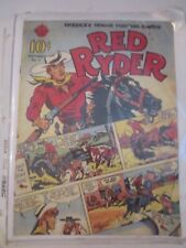 VINTAGE LOT OF (4) 1952 RED RYDER COMICS THE #1 IS A 1989 REPRINT - DELL - LOT 7 picture