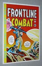 Original 1970's EC Comics Frontline Combat 4 war comic book cover art poster  picture