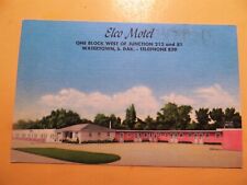 Elco Motel Watertown South Dakota vintage linen postcard  picture