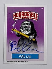 Horrorible Kids: Series 4 - #48a VAL LAK - Signed Bonnie Aarons- Actress The Nun picture