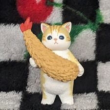 Kitan Club mofusand Ebinyan Fried Shrimp Cat Figure えびふらい チャシロ Ebifurai Chashiro picture