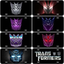 Transformers Novelty Auto Car License Plate picture
