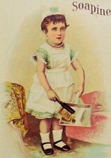 Kendall Mfg. Co. Soapine For Washing & Cleaning Adorable Child Dust Pan F89 picture